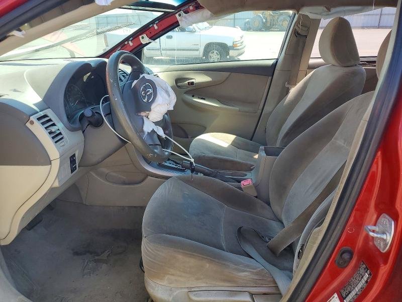 2009 Toyota Corolla VIN JTDBL40E099045757 COPART salvage auction — FRONT END, Ca - Salvage Certificate, sold $800 on 2026-07-09 (photo 7)