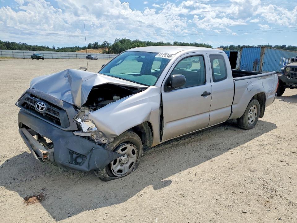 2015 Toyota Tacoma VIN 5TFTX4CN6FX054586 COPART salvage auction — FRONT END, Ca - Salvage Certificate, sold $4,100 on 2026-07-31 (photo 1)