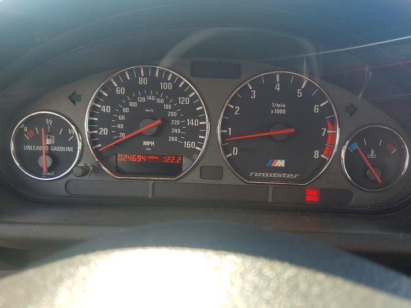1998 BMW M VIN WBSCK933XWLC86265 COPART salvage auction — FRONT END, Or - Salvage Title Certificate, sold $17,300 on 2026-07-15 (photo 9)