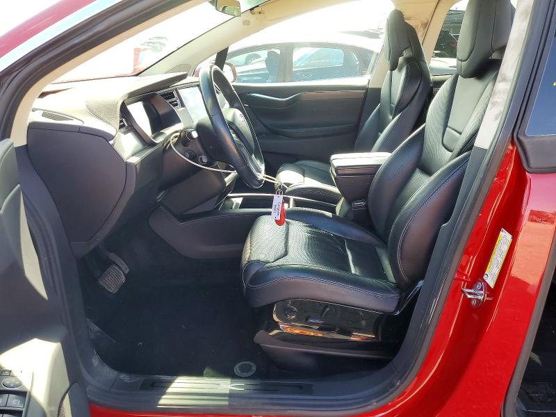 2017 Tesla Model x VIN 5YJXCAE20HF041280 COPART salvage auction — FRONT END, CA - SALVAGE CERTIFICATE, sold $4,900 on 2026-07-24 (photo 7)