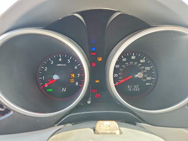 2008 Subaru Tribeca VIN 4S4WX91D184406476 COPART salvage auction — REAR END, Tx - Salvage Vehicle Title, sold $375 on 2026-07-02 (photo 9)