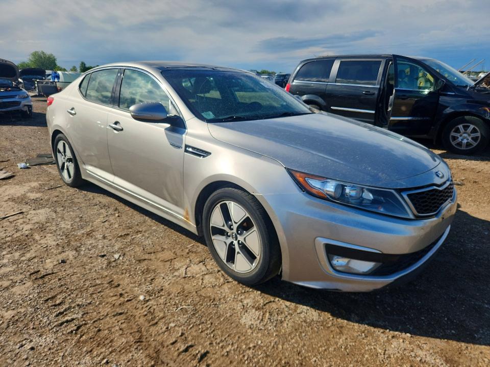 2013 Kia Optima VIN KNAGM4AD6D5054498 COPART salvage auction — REAR END, Il - Salvage Certificate, sold $250 on 2026-07-28 (photo 4)