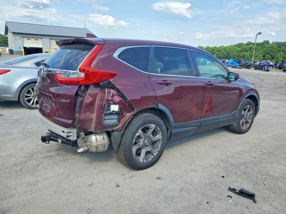 2019 Honda VIN 7FARW2H50KE042162 COPART salvage auction — REAR END, Pa - Certificate Of Salvage, sold $7,500 on 2026-07-02 (photo 3)
