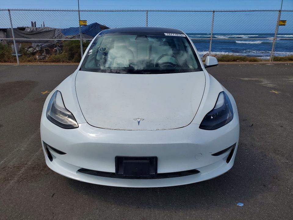 2023 Tesla Model 3 VIN 5YJ3E1EA6PF519586 COPART salvage auction — REAR END, Hi - Certificate Of Salvage, sold $5,100 on 2026-07-13 (photo 5)