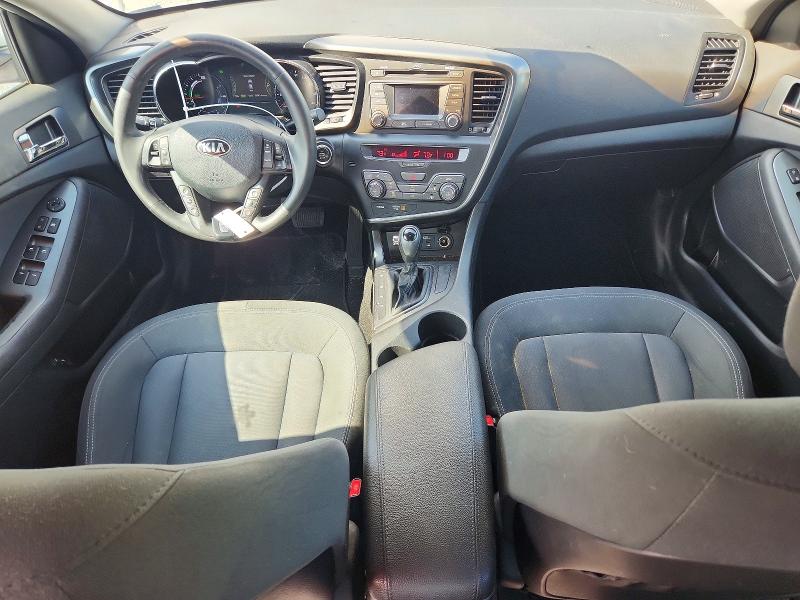 2012 Kia Optima VIN KNAGM4AD5C5027954 COPART salvage auction — FRONT END, Nc - Salvage Certificate Of Title, sold $200 on 2026-07-29 (photo 8)