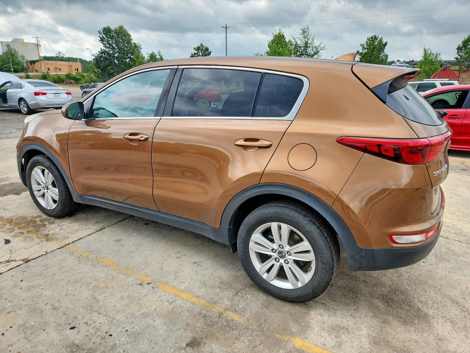 2018 Kia Sportage VIN KNDPM3AC7J7318672 COPART salvage auction — FRONT END, Sc - Certificate Of Title, sold $1,750 on 2026-07-31 (photo 2)