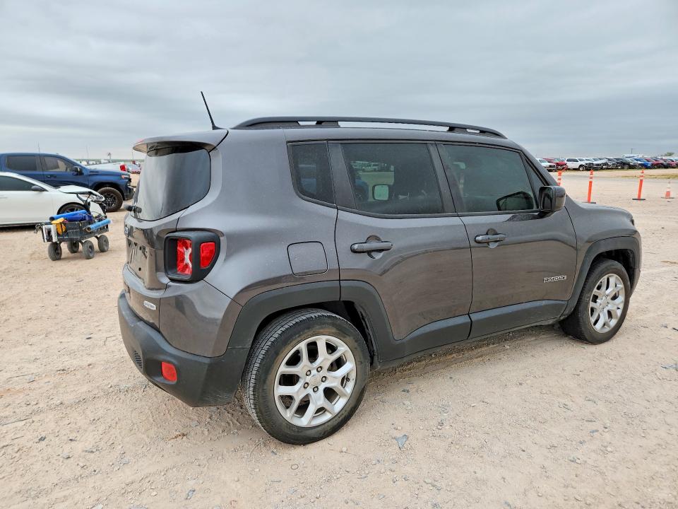 2018 Jeep Renegade VIN ZACCJABB5JPJ68241 COPART salvage auction — FRONT END, Tx - Salvage Vehicle Title, sold $15 on 2026-07-29 (photo 3)