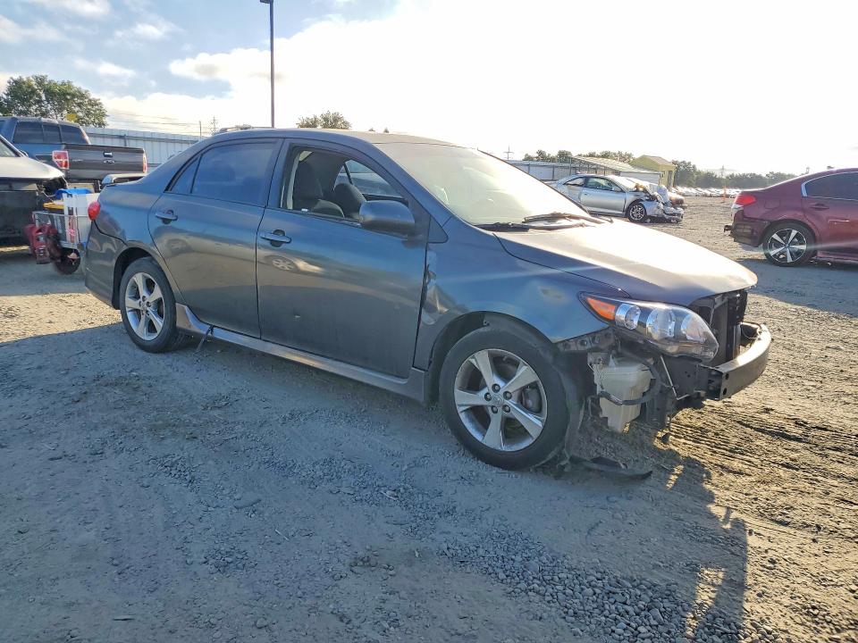 2011 Toyota Corolla VIN 2T1BU4EE1BC715757 COPART salvage auction — FRONT END, Ca - Salvage Certificate, sold $1,000 on 2026-07-02 (photo 4)