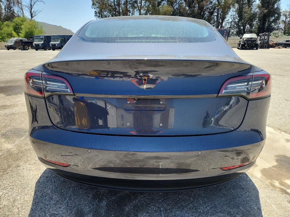 2018 Tesla Model 3 VIN 5YJ3E1EA3JF052750 COPART salvage auction — FRONT END, Ca - Salvage Certificate, sold $3,350 on 2026-07-02 (photo 6)