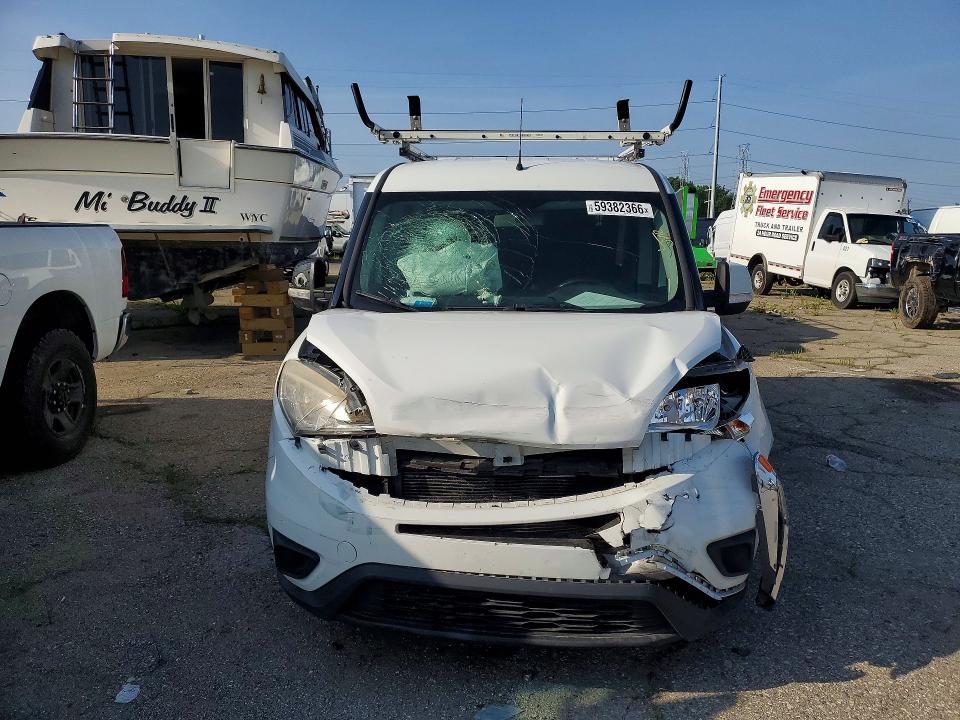 2016 Ram Promaster city VIN ZFBERFBT1G6B52162 COPART salvage auction — FRONT END, Mi - Certificate Of Title, sold $500 on 2026-07-31 (photo 5)