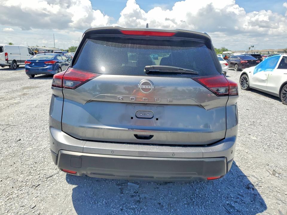2025 Nissan Rogue VIN JN8BT3BAXSW343782 COPART salvage auction — FRONT END, Fl - Cert Of Title Slvg Rebuildable, sold $10,500 on 2026-07-27 (photo 6)