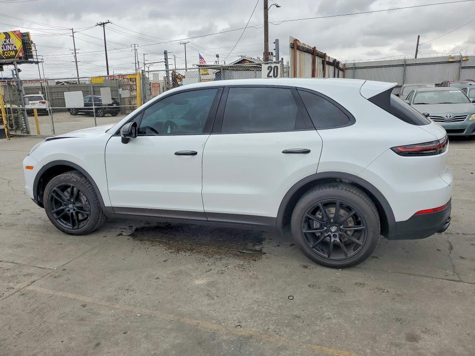 2022 Porsche Cayenne VIN WP1AA2AYXNDA01494 COPART salvage auction — FRONT END, Ca - Salvage Certificate, sold $15,000 on 2026-07-06 (photo 2)