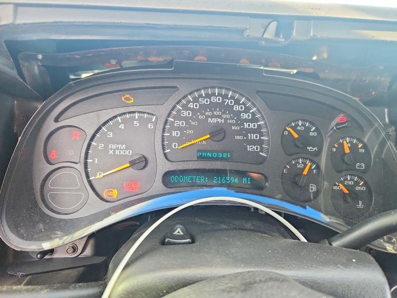 2003 Chevrolet Silverado 1500 VIN 2GCEC19V631381251 COPART salvage auction — FRONT END, TN - SALVAGE CERTIFICATE, sold $1,150 on 2026-07-02 (photo 9)