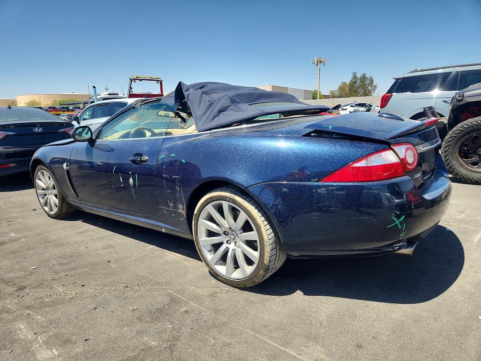 2008 Jaguar Xk VIN SAJWA44B085B26291 COPART salvage auction — ROOF, Nv - Salvage Title, sold $500 on 2026-07-20 (photo 2)