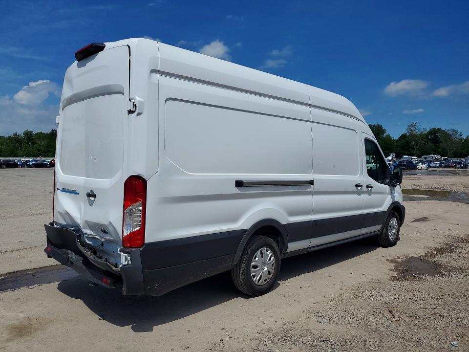 2023 Ford Transit VIN 1FTBW3XK6PKB39712 COPART salvage auction — REAR END, Oh - Cert Of Title-Salvage, sold $7,300 on 2026-07-29 (photo 3)