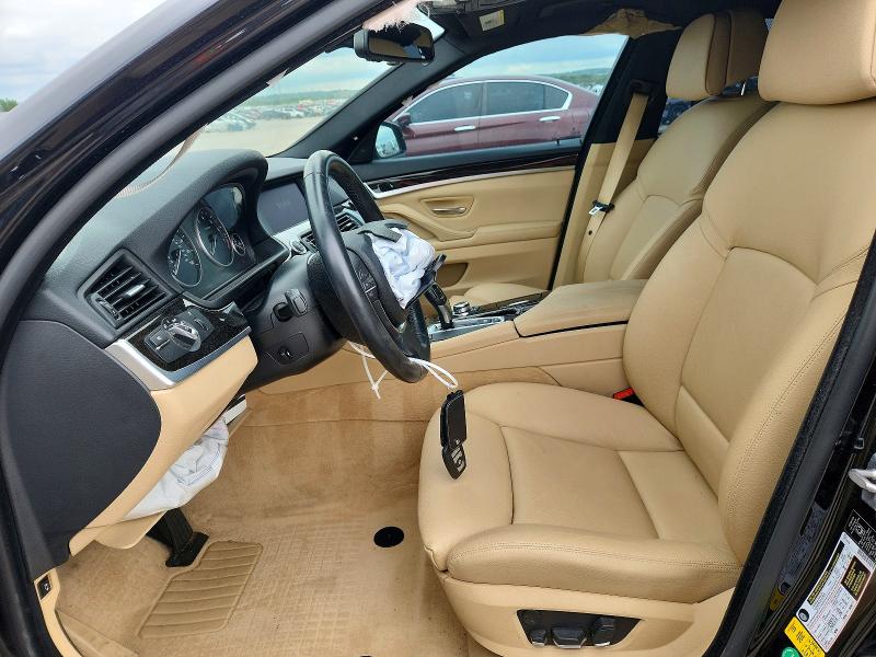 2011 BMW 5 series VIN WBAFR7C56BC805922 COPART salvage auction — FRONT END, Tx - Salvage Vehicle Title, sold $175 on 2026-07-30 (photo 7)