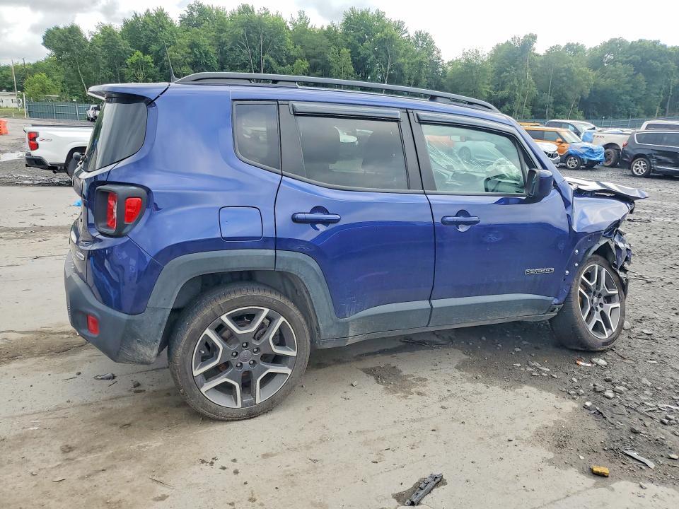 2021 Jeep VIN ZACNJDBB3MPM22236 COPART salvage auction — FRONT END, Pa - Certificate Of Salvage, sold $750 on 2026-08-05 (photo 3)