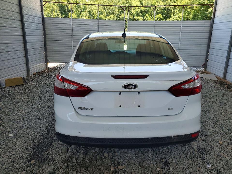 2013 Ford Focus VIN 1FADP3F20DL198239 COPART salvage auction — FRONT END, Oh - Certificate Of Title, sold $200 on 2026-07-02 (photo 6)