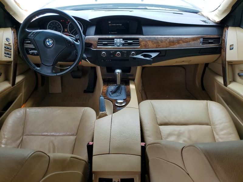 2006 BMW 5 series VIN WBANE53566CK84783 COPART salvage auction — MECHANICAL, Sc - Certificate Of Title, sold $600 on 2026-07-06 (photo 8)