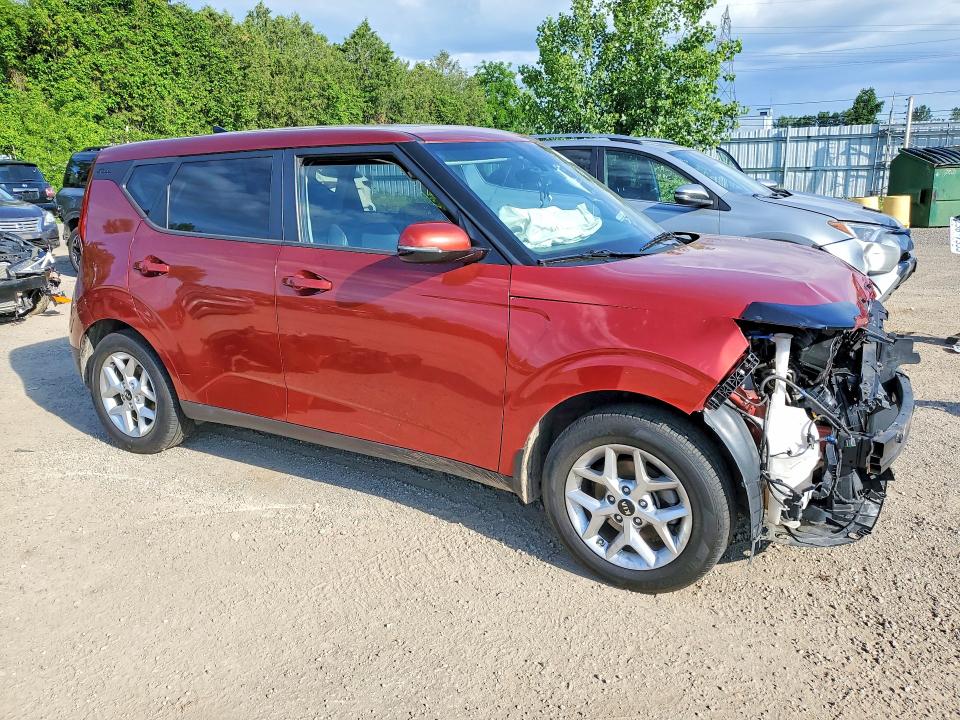 2020 Kia Soul VIN KNDJ33AU0L7111030 COPART salvage auction — FRONT END, On - Permit Salvage, sold $1,450 on 2026-07-02 (photo 4)