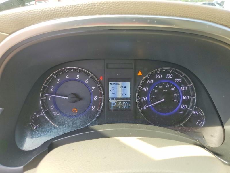 2013 Infiniti VIN JN8CS1MW8DM172856 COPART salvage auction — REAR END, Md - Certificate Of Title, sold $1,150 on 2026-07-13 (photo 9)