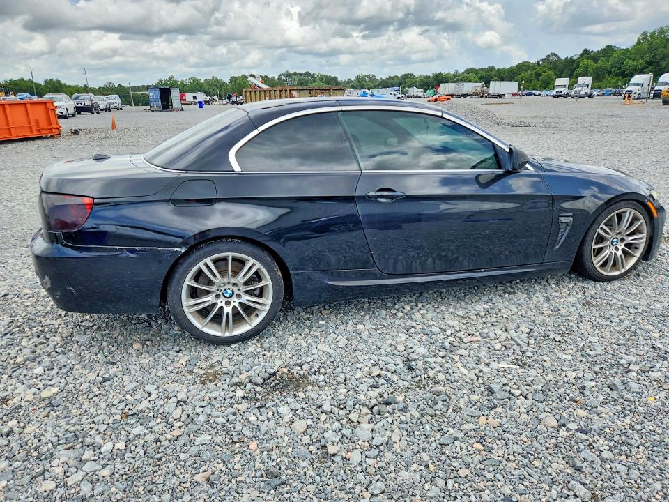 2011 BMW 3er VIN WBADX7C57BE580265 COPART salvage auction — FRONT END, GA - CERT OF TITLE-SALVAGE, sold $625 on 2026-07-28 (photo 3)