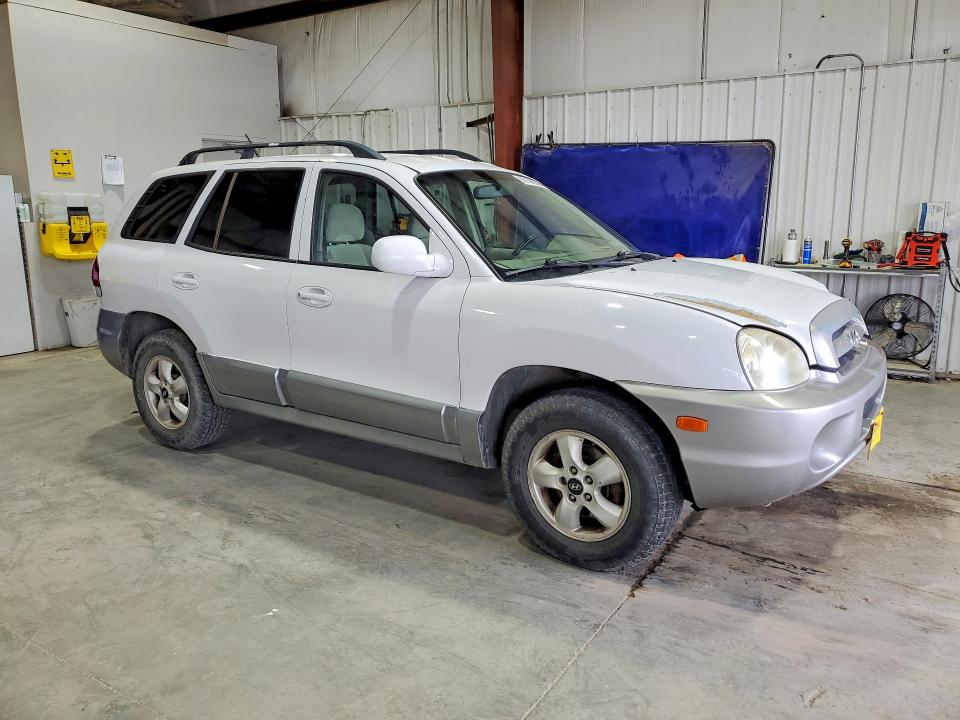 2005 Hyundai Santa fe VIN KM8SC13D35U915828 COPART salvage auction — HAIL, Mt - Certificate Of Title (P), sold $250 on 2026-07-27 (photo 4)