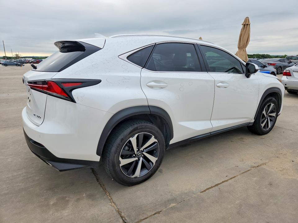 2021 Lexus Nx VIN JTJGARDZ9M5028779 COPART salvage auction — HAIL, TX - CERTIFICATE OF TITLE, sold $8,200 on 2026-07-23 (photo 3)