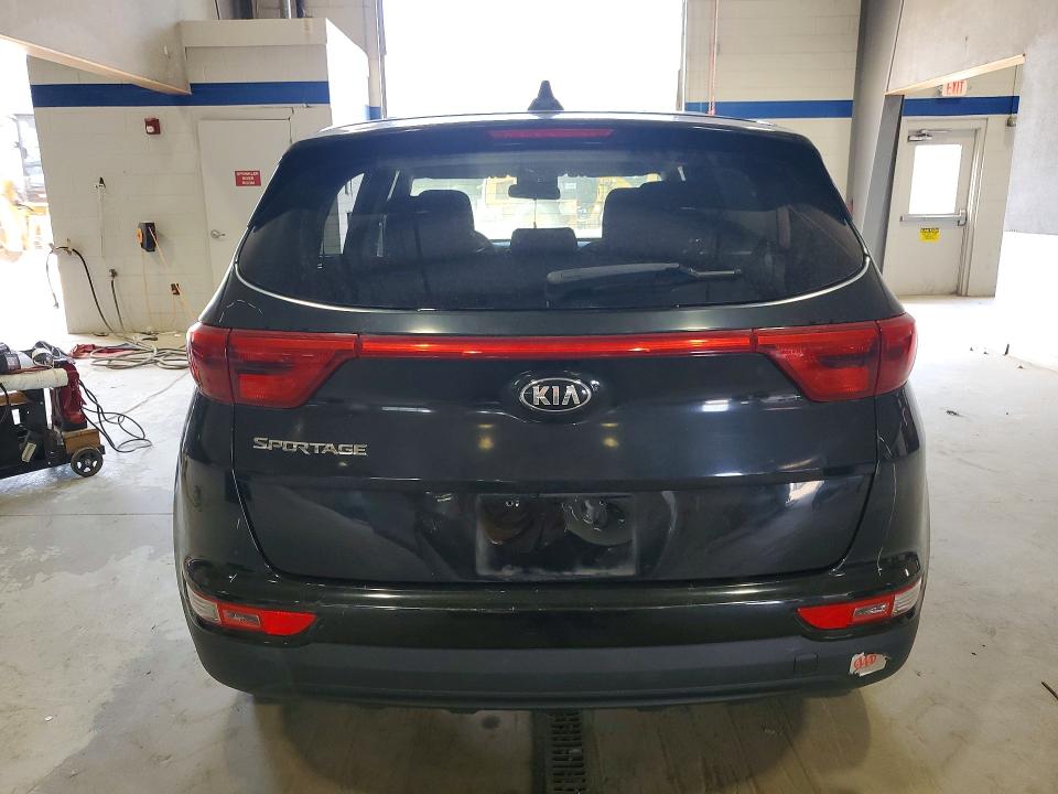 2017 Kia Sportage VIN KNDPMCAC8H7093009 COPART salvage auction — SIDE, Salvage Title, sold $2,150 on 2026-07-17 (photo 6)