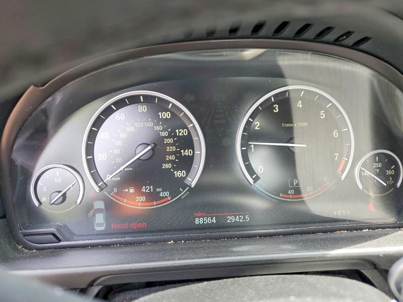 2016 BMW 5er VIN WBA5B3C54GG261011 COPART salvage auction — FRONT END, Md - Cert Of Salvage > 75% Damage, sold $4,350 on 2026-07-09 (photo 9)