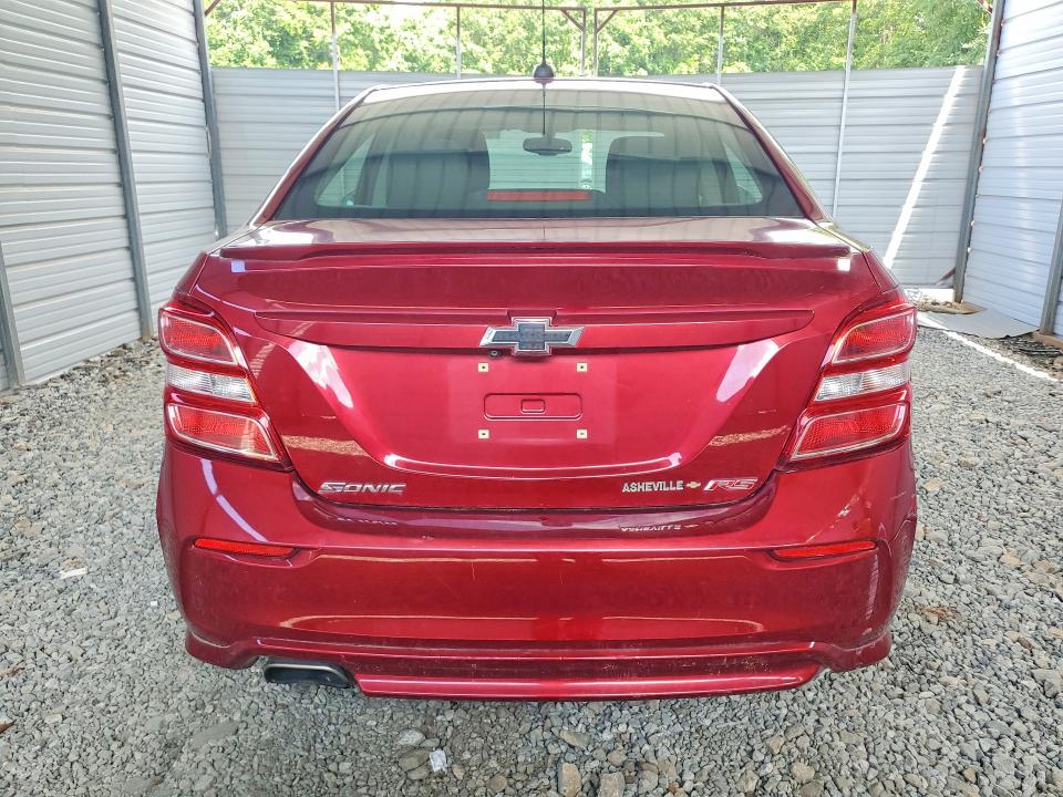 2020 Chevrolet SONIC VIN 1G1JD5SB2L4108131 COPART salvage auction — MECHANICAL, Nc - Dealer Only Clean Title, sold $3,000 on 2026-07-09 (photo 6)