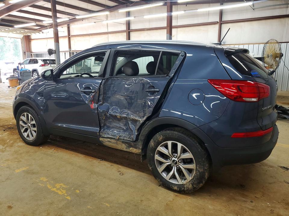 2016 Kia VIN KNDPB3AC8G7846235 COPART salvage auction — SIDE, NC - SALVAGE CERTIFICATE OF TITLE, sold $175 on 2026-07-29 (photo 2)