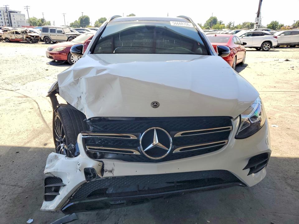 2018 Mercedes-benz Glc VIN WDC0G4JB7JV102428 COPART salvage auction — FRONT END, Ca - Salvage Certificate, sold $6,200 on 2026-08-13 (photo 5)