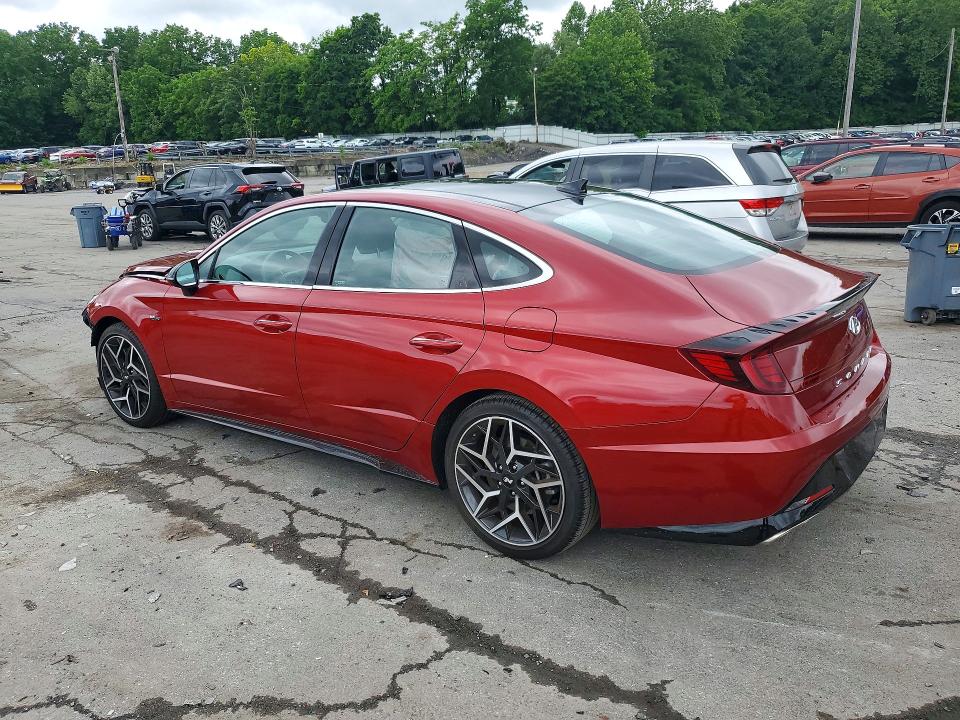 2023 Hyundai VIN KMHL14JC2PA327316 COPART salvage auction — FRONT END, Ny - Mv-907A Salvage Certificate, sold $6,000 on 2026-07-30 (photo 2)