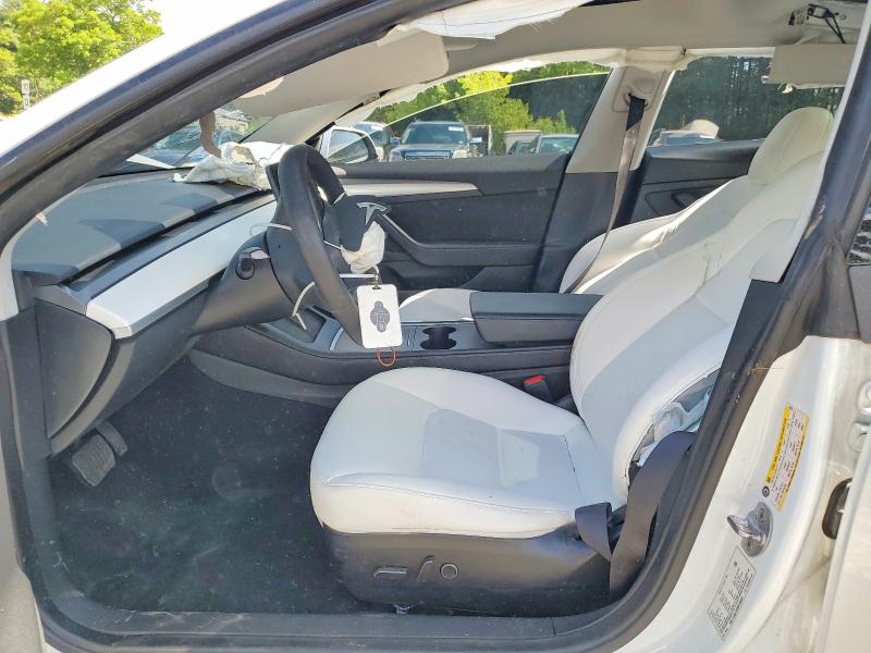 2022 Tesla Model 3 VIN 5YJ3E1EB9NF266852 COPART salvage auction — FRONT END, Ma - Cert Of Title-Salvage, sold $4,000 on 2026-07-17 (photo 7)