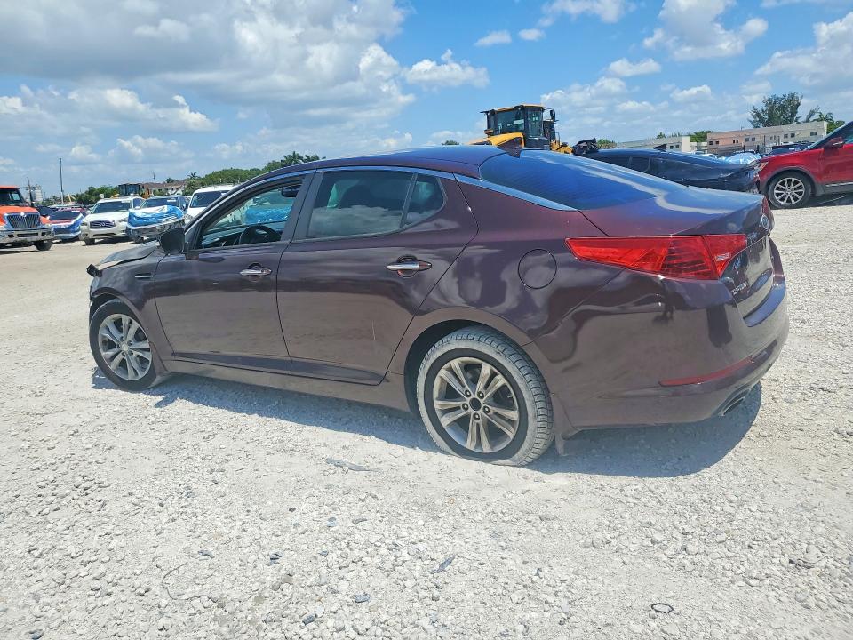 2012 Kia VIN 5XXGM4A74CG054328 COPART salvage auction — FRONT END, Fl - Cert Of Title Slvg Rebuildable, sold $875 on 2026-07-10 (photo 2)