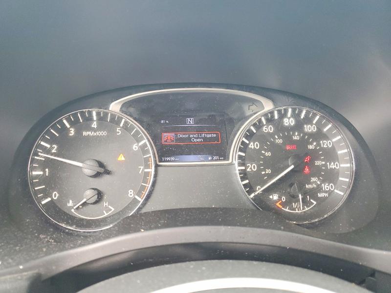 2017 Nissan Pathfinder VIN 5N1DR2MN9HC685842 COPART salvage auction — FRONT END, Tx - Salvage Vehicle Title, sold $2,300 on 2026-07-02 (photo 9)
