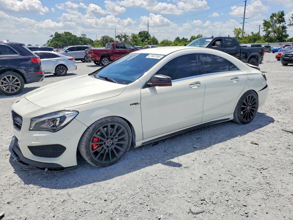 2015 Mercedes-benz VIN WDDSJ4EB0FN247611 COPART salvage auction — REAR END, Fl - Certificate Of Destruction, sold $1,200 on 2026-07-07 (photo 1)