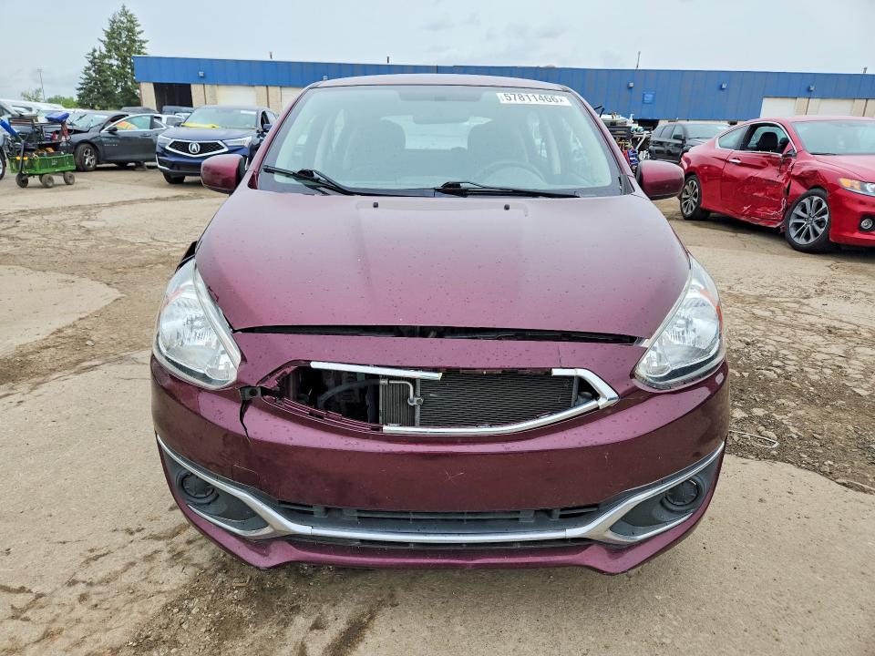2018 Mitsubishi VIN ML32A3HJ6JH005147 COPART salvage auction — FRONT END, Mi - Cert Of Title-Salvage Vehicle, sold $1,100 on 2026-07-28 (photo 5)