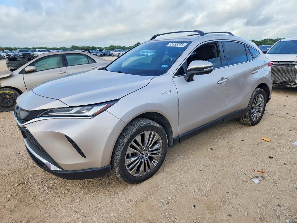 2021 Toyota Venza VIN JTEAAAAH9MJ034560 COPART salvage auction — REAR END, Tx - Salvage Vehicle Title, sold $1,250 on 2026-07-30 (photo 1)