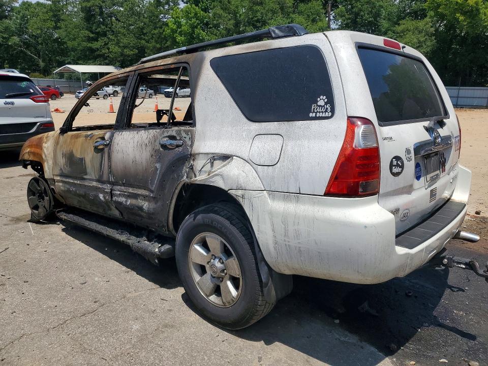 2008 Toyota 4runner VIN JTEZU14R68K020405 COPART salvage auction — BURN, GA - BILL OF SALE - PARTS ONLY, sold $575 on 2026-07-17 (photo 2)