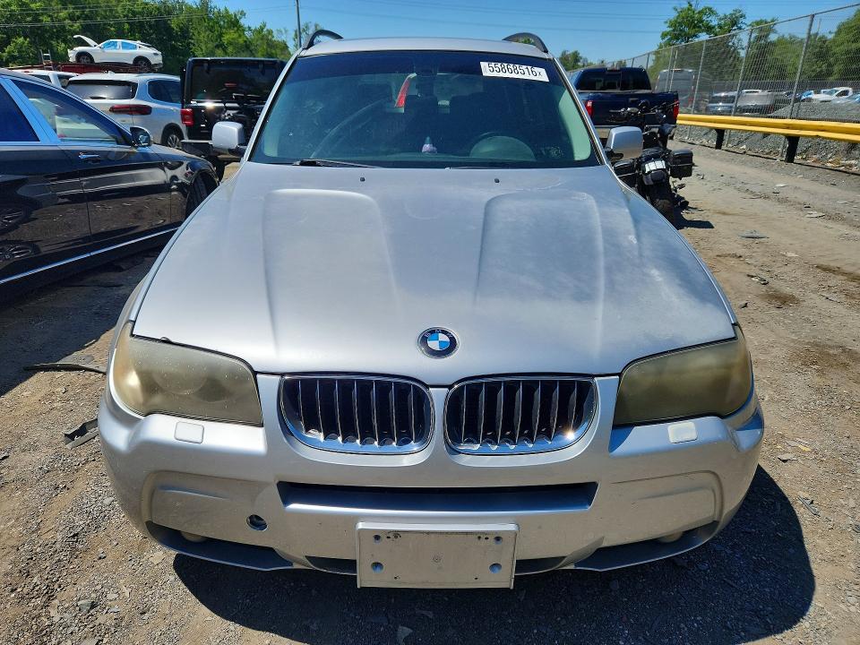 2006 BMW X3 VIN WBXPA93466WD24662 COPART salvage auction — MINOR DENT/SCRATCHES, Va - Certificate Of Title, sold $700 on 2026-07-28 (photo 5)