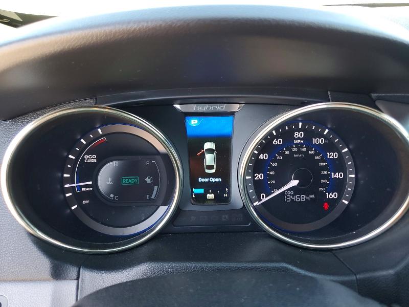 2012 Hyundai Sonata VIN KMHEC4A49CA027097 COPART salvage auction — FRONT END, Nv - Salvage Title, sold $900 on 2026-07-06 (photo 9)