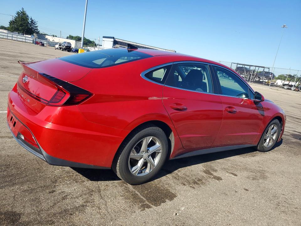 2021 Hyundai VIN 5NPEG4JA7MH071513 COPART salvage auction — REAR END, Oh - Cert Of Title-Salvage, sold $4,000 on 2026-07-31 (photo 3)