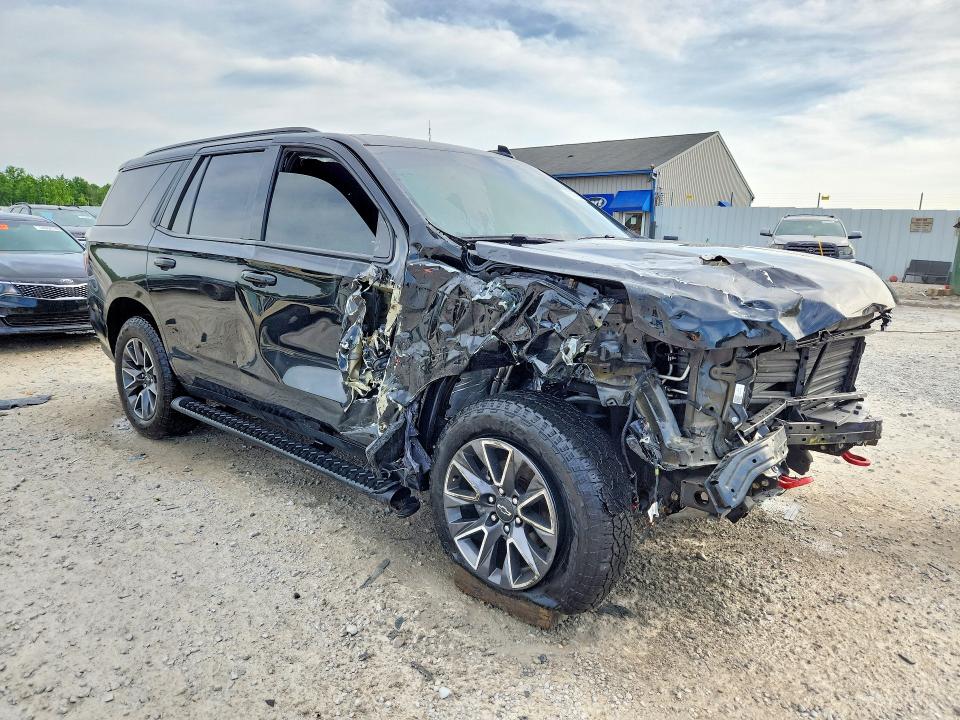 2021 Chevrolet Tahoe VIN 1GNSKPKDXMR492119 COPART salvage auction — FRONT END, KY - CERT OF TITLE-SALVAGE, sold $11,300 on 2026-07-30 (photo 4)