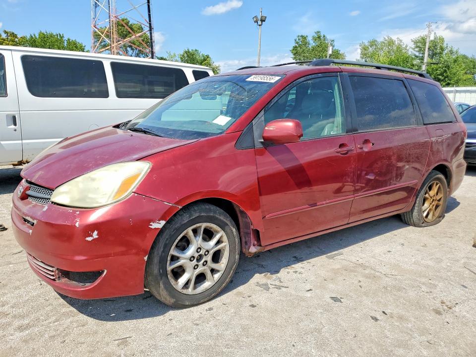 2005 Toyota Sienna VIN 5TDZA22C75S366193 COPART salvage auction — FRONT END, In - Certificate Of Title, sold $550 on 2026-07-06 (photo 1)