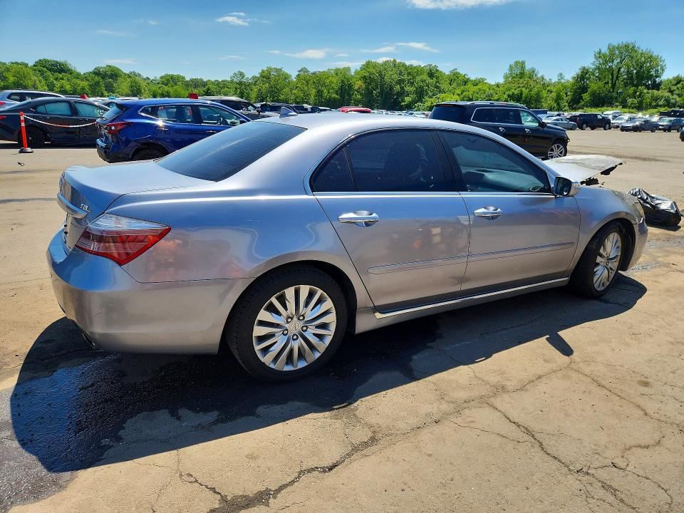 2012 Acura Rl VIN JH4KB2F64CC000207 COPART salvage auction — Burn Engine, CT - CERT OF TITLE-PARTS ONLY SALVA, sold $475 on 2026-07-02 (photo 3)