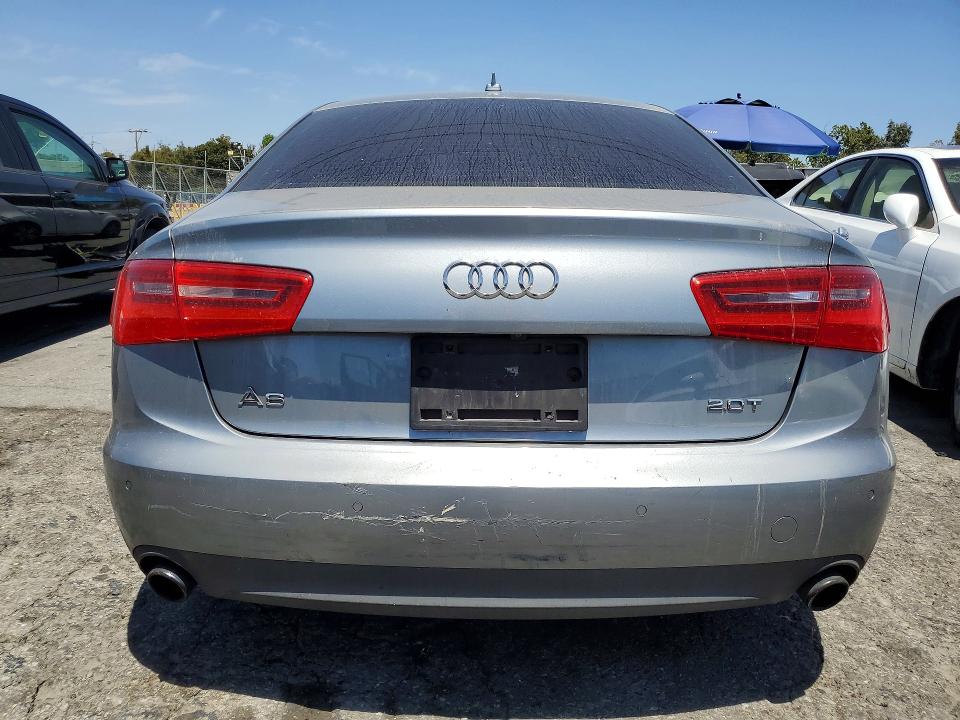 2012 Audi A6 VIN WAUDFAFC4CN093682 COPART salvage auction — MINOR DENT/SCRATCHES, Ca - App For Dup Clean Or Ac, sold $675 on 2026-07-02 (photo 6)