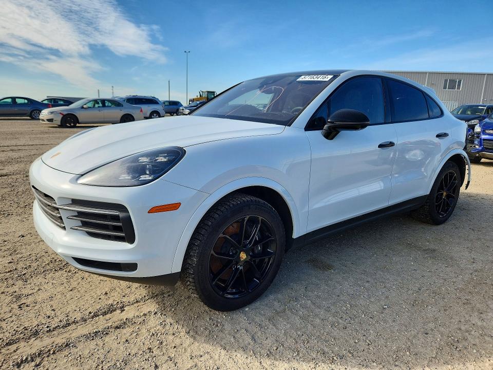 2023 Porsche Cayenne VIN WP1BA2AY8PDA27342 COPART salvage auction — REAR END, Ab - Bos - Salvage, sold $47,500 on 2026-07-02 (photo 1)