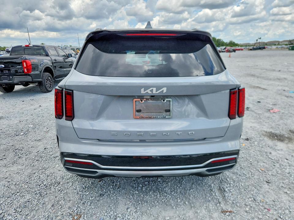 2022 Kia Sorento VIN 5XYRH4LF6NG126937 COPART salvage auction — FRONT END, Fl - Certificate Of Destruction, sold $1,200 on 2026-07-21 (photo 6)